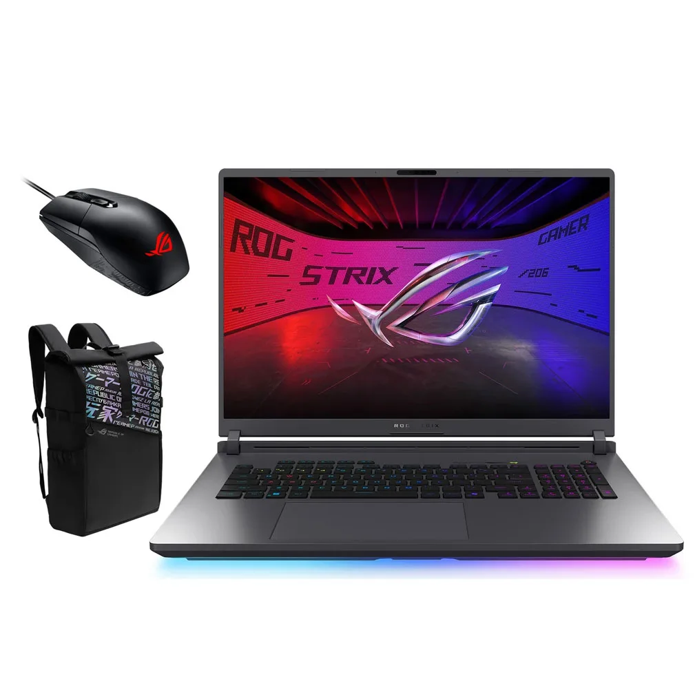 لپ تاپ 18 اینچی ایسوس مدل ROG Strix G18 (2025) G815LR-Core Ultra 9 275HX-RTX5070Ti 12GB-32GB DDR5 5600MHz-1TB SSD-WUXGA 144Hz به همراه کیف و ماوس - کاستوم شده