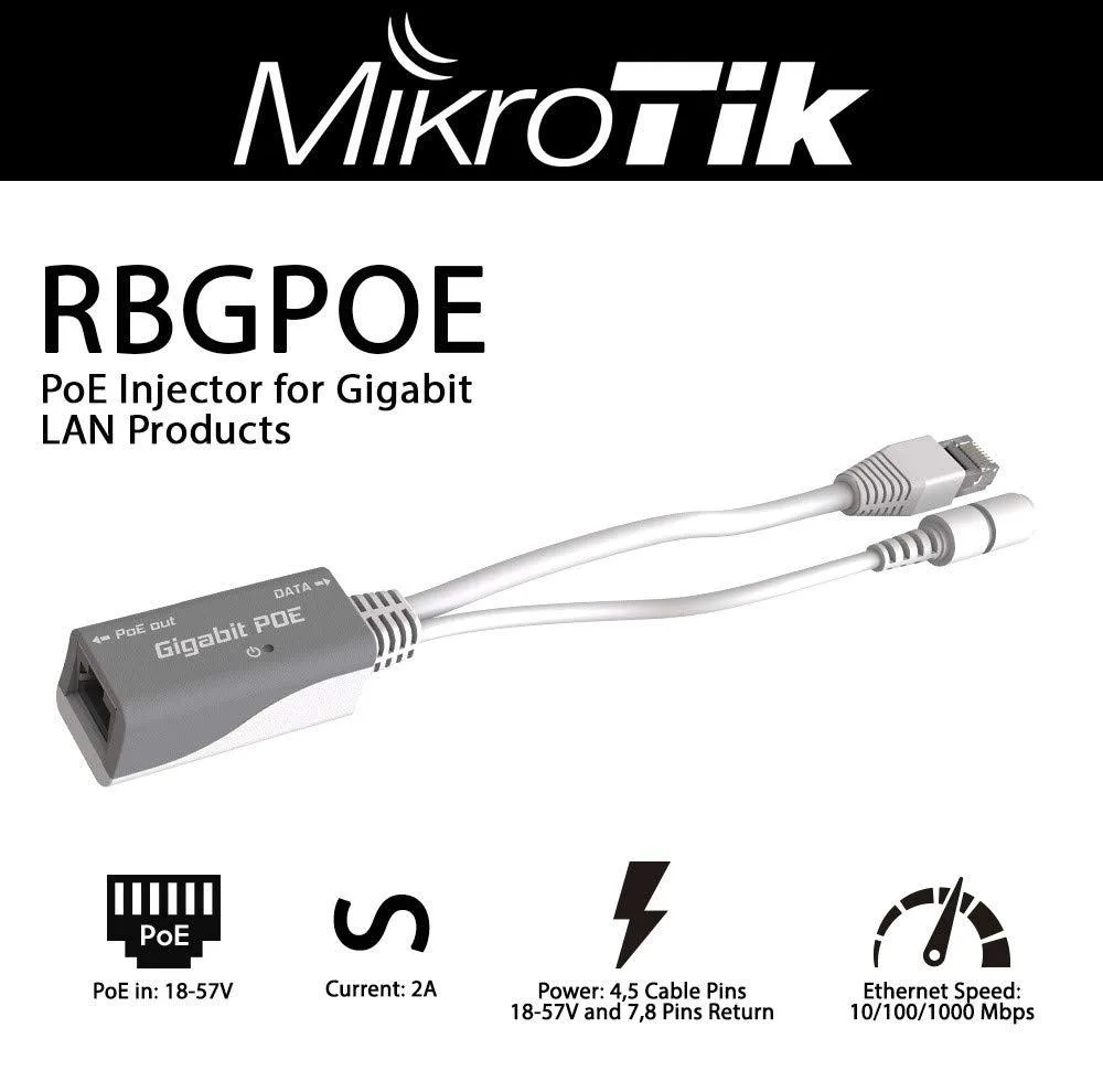 آداپتور POE میکروتیک RBGPOE