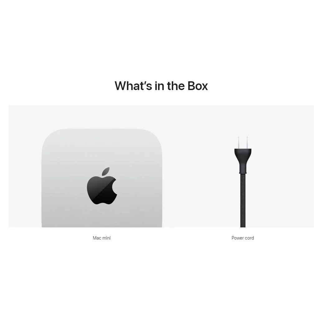 کامپیوتر کوچک اپل مدل Mac Mini MCX44 2024 LLA-M4 Pro-24GB RAM-512GB SSD