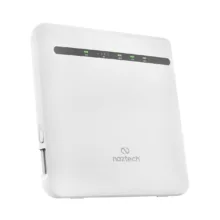 مودم روتر 4G خانگی نزتک مدل TDX1100 با پشتیبانی شبکه TD-LTE، اتصال با سیم و بی‌سیم، آنتن خارجی، شیار سیم‌کارت، رابط RJ-45 LAN و ظرفیت پشتیبانی تا 32 کاربر