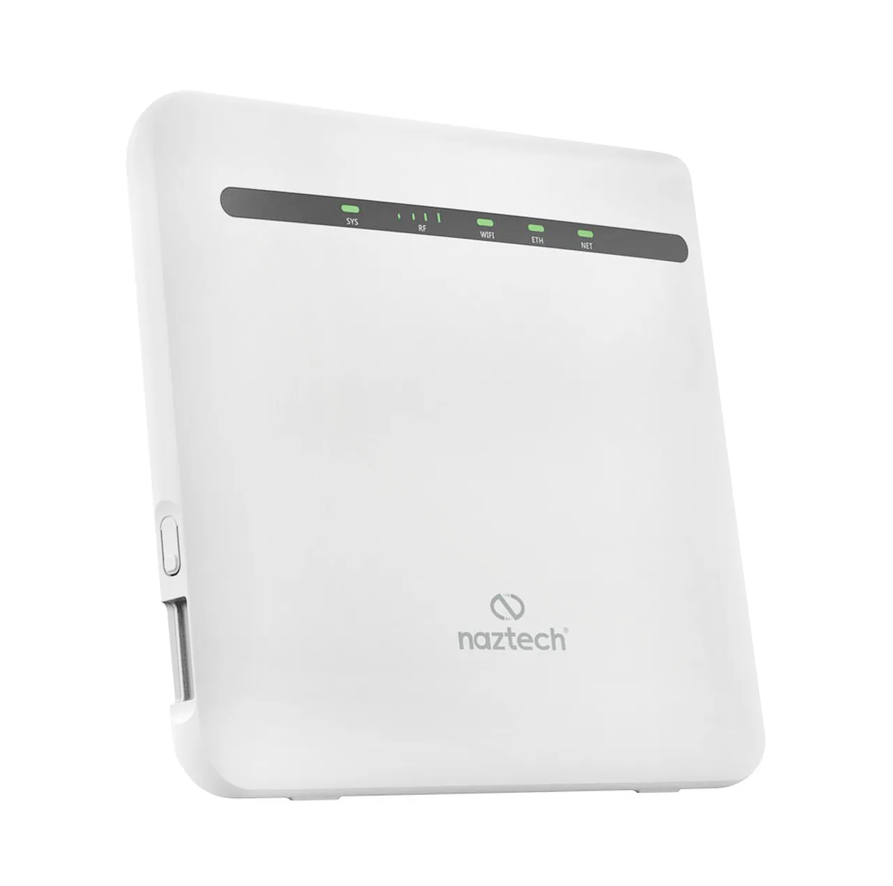 مودم روتر 4G خانگی نزتک مدل TDX1100 با پشتیبانی شبکه TD-LTE، اتصال با سیم و بی‌سیم، آنتن خارجی، شیار سیم‌کارت، رابط RJ-45 LAN و ظرفیت پشتیبانی تا 32 کاربر
