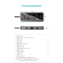 هاب 10 پورت USB-C کوتتسی مدل COTECI 16013