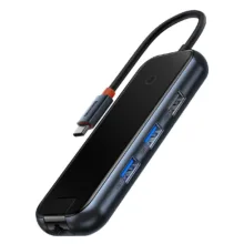 هاب 5 پورت USB-C  بیسوس مدل WKJZ010113