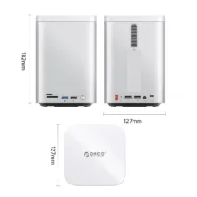داک استیشن Mini Tower USB-C اوریکو مدل M435-V1