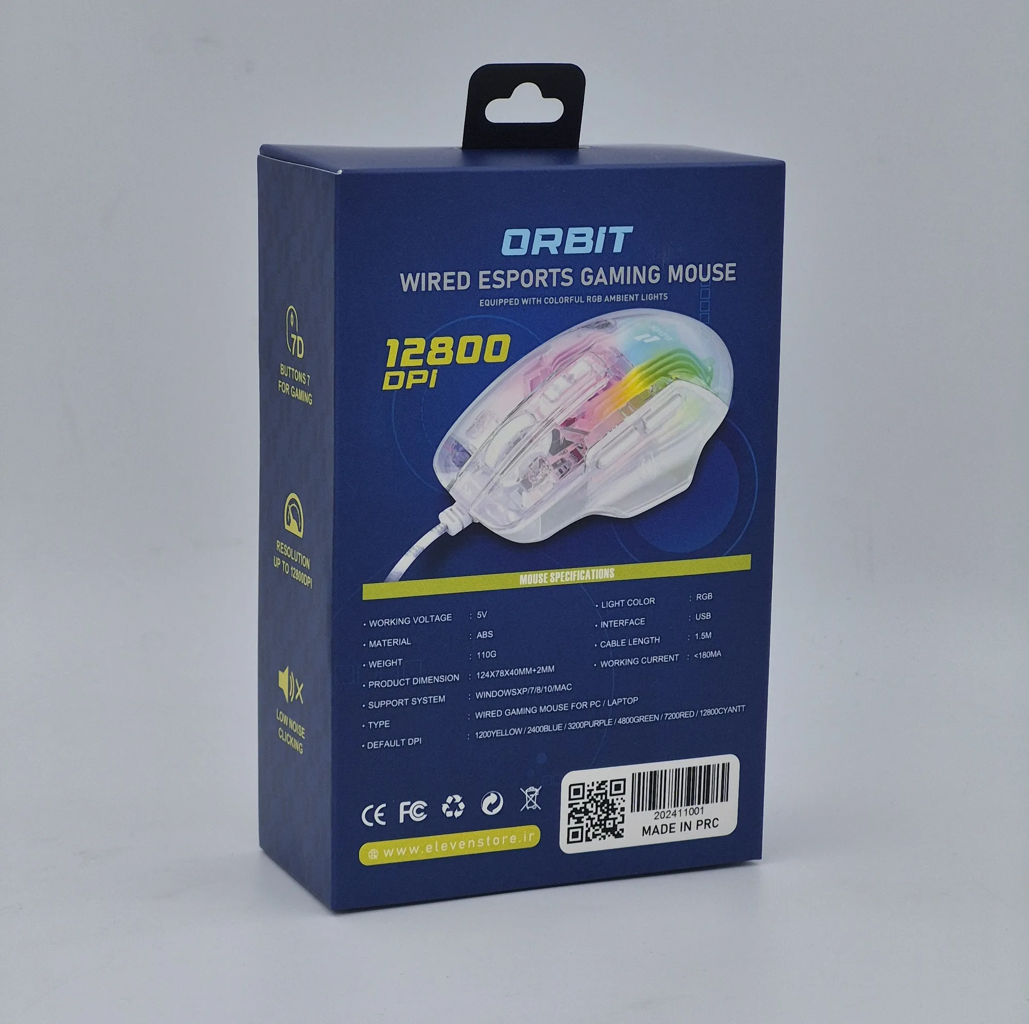 ماوس گیمینگ ایلون مدل ORBIT