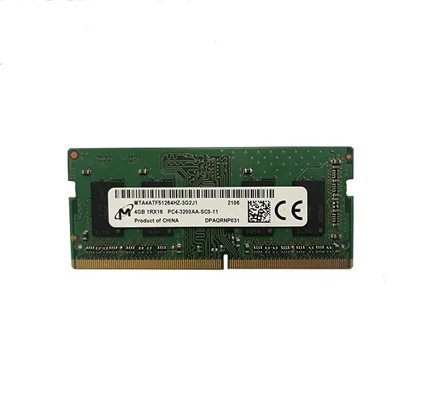 رم لپتاپ DDR4 تک کاناله 3200 مگاهرتز CL22 میکرون مدل PC4-25600 ظرفیت 4 گیگابایت