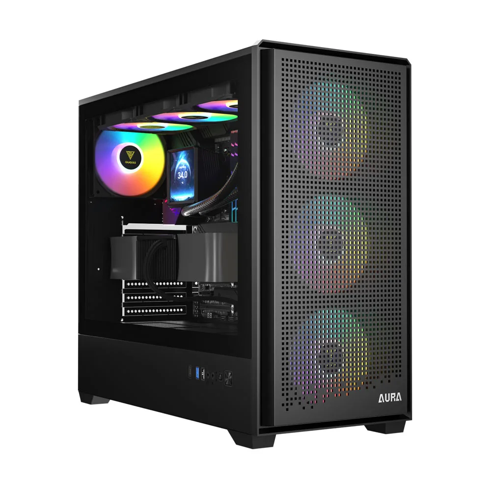 کیس کامپیوتر گیمینگ گیم دیاس مدل AURA GC105