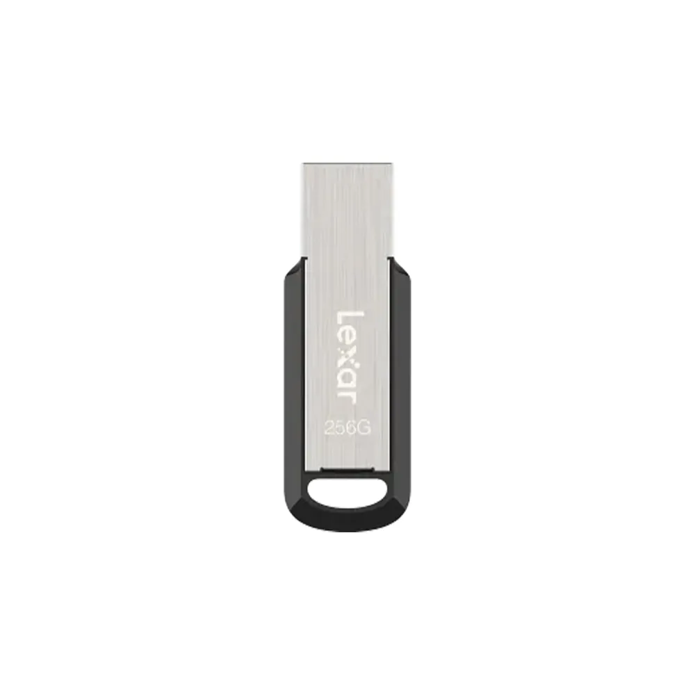 فلش مموری 256 گیگابایت لکسار مدل M400 با رابط USB 3.0، بدنه پلاستیک و آلومینیوم مقاوم در برابر اثر انگشت و لک