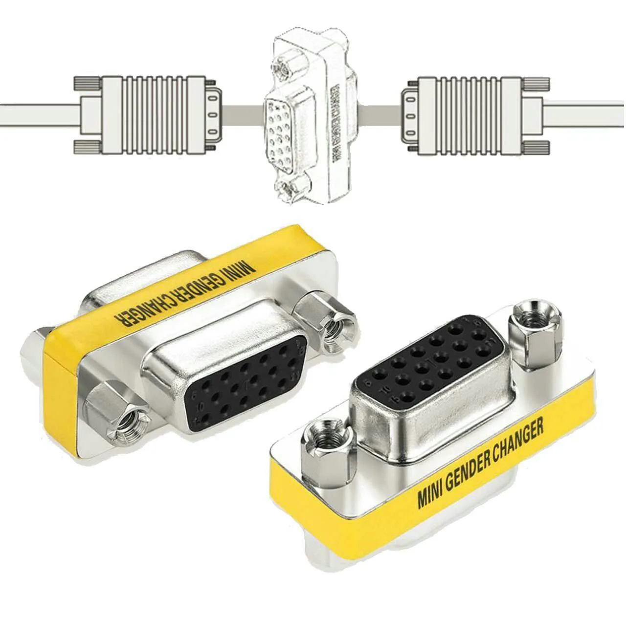 مبدل VGA به VGA مدل V22et
