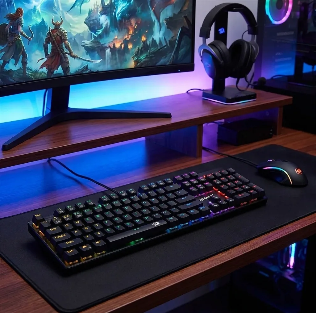 کیبورد گیمینگ ردراگون مدل Sindri K671 RGB