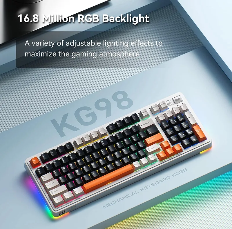 کیبورد بی سیم ماچنیک مدل KG98