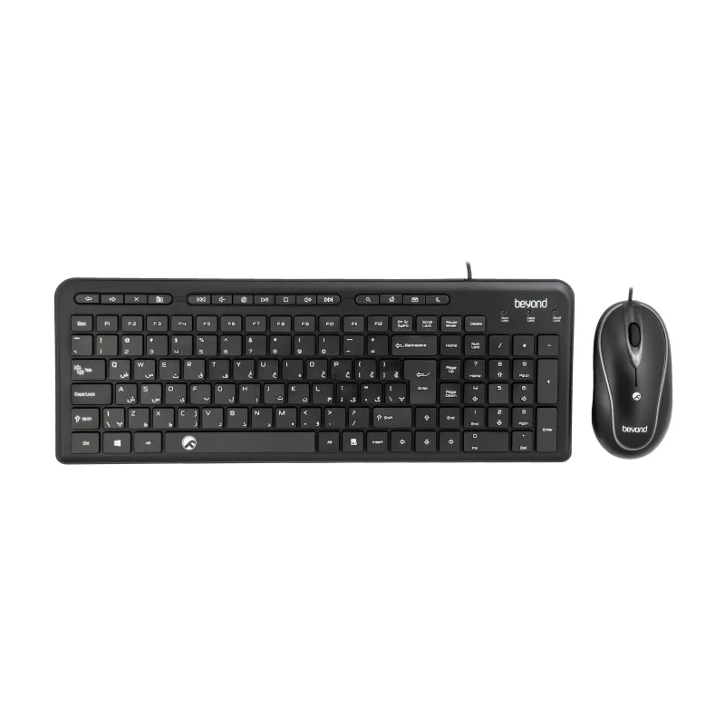 کیبورد و ماوس با سیم بیاند مدل BMK-3130