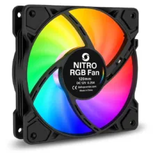 فن کیس نیترو مدل 12*12 RGB