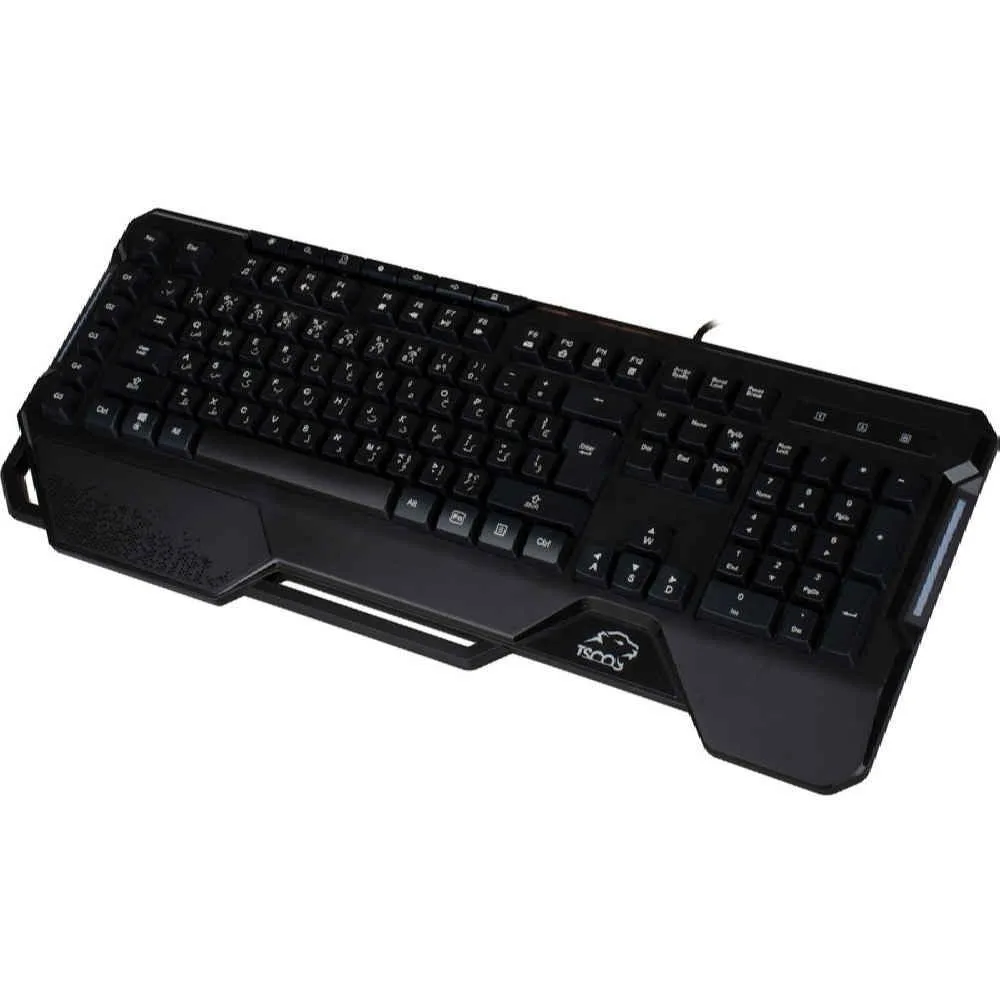 کیبورد گیمینگ تسکو مدل GK 8126، سوییچ ممبران، Full-Size، نورپردازی RGB