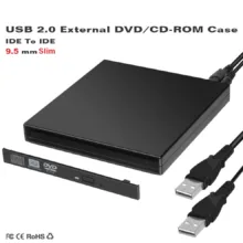 باکس تبدیل DVD رایتر اینترنال SATA به اکسترنال USB2.0 کد 002