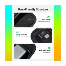 کیف هارد اکسترنال یوگرین مدل Travel Case, Gadget Bag & Organizer for Accessories ‎50903
