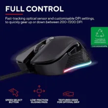 ماوس مخصوص بازی تراست مدل GXT922 YBAR
