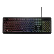 کیبورد تسکو مدل TK 8046،سوییچ ممبران، Full-size، نورپردازی RGB