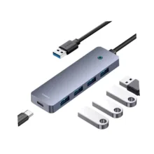 هاب 4 پورت USB بیسوس مدل UltraJoy Series 4-Port BS-OH080
