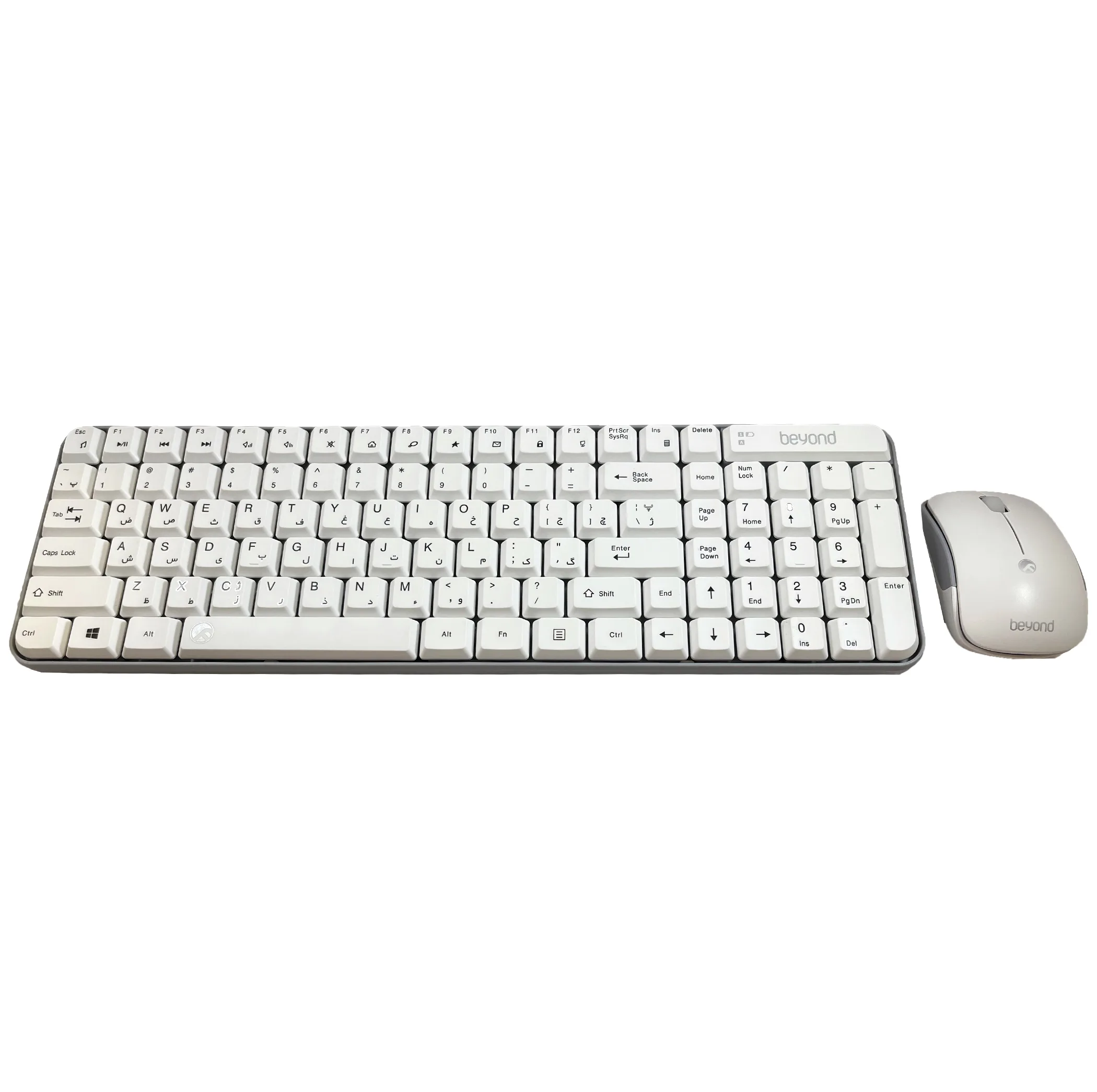 کیبورد و ماوس بی سیم بیاند مدل BMK-2261RF، سوییچ ممبران، Compact 1800