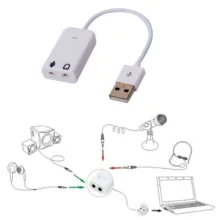کارت صدا USB کد 7.1