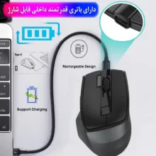 ماوس بی سیم ای فورتک مدل FSTYLER_FB_45CS_AIR2_SILENT