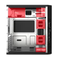 کیس کامپیوتر هایپرکوول مدل A17-USB3.0