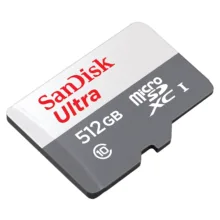 کارت حافظه microSDXC سن دیسک مدل Ultra کلاس 10 استاندارد UHS-I U1 سرعت 100MBps ظرفیت 512 گیگابایت