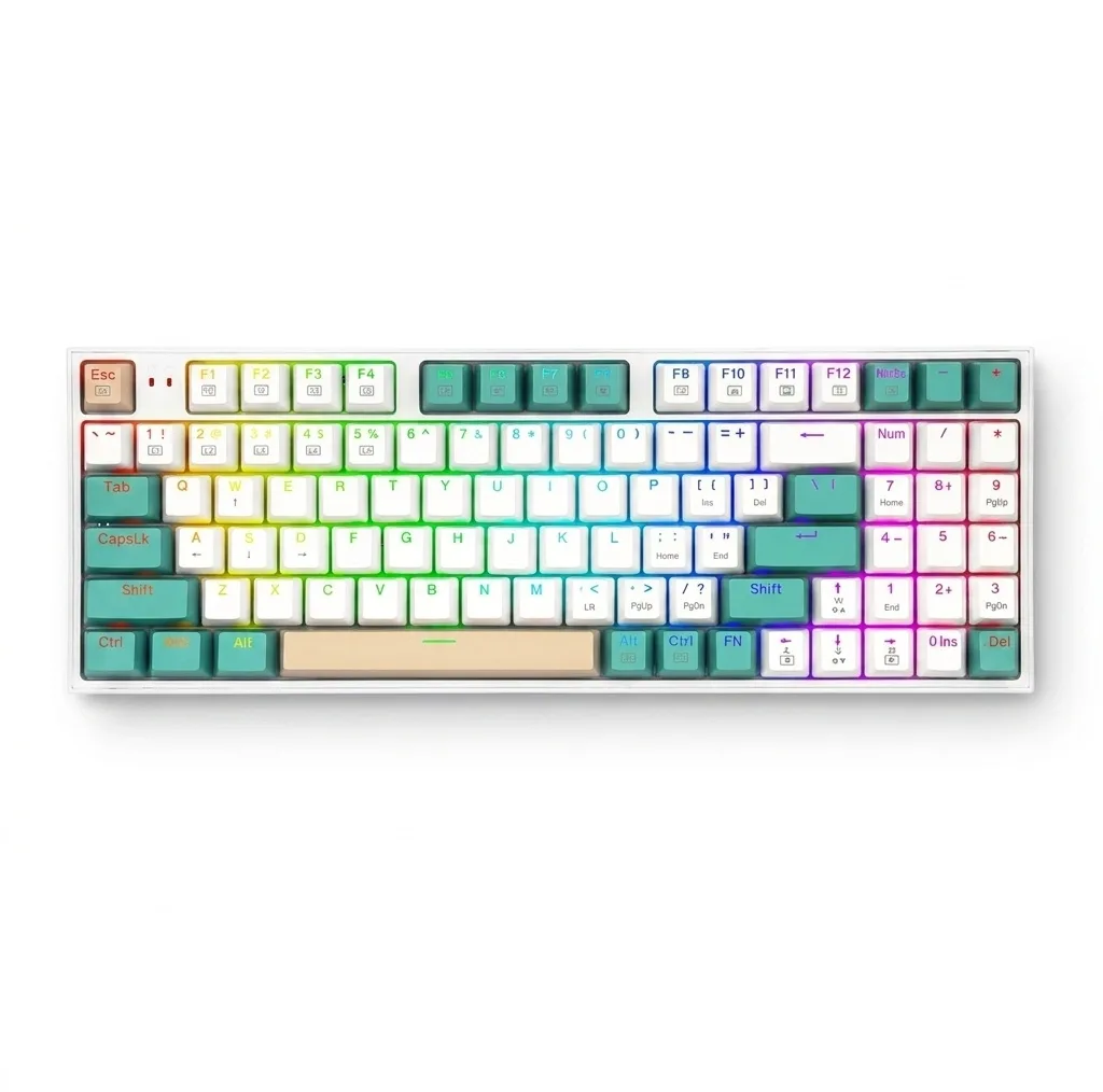 کیبورد ردراگون مدل K643 RGB PRO VEIGAR RED SWITCH