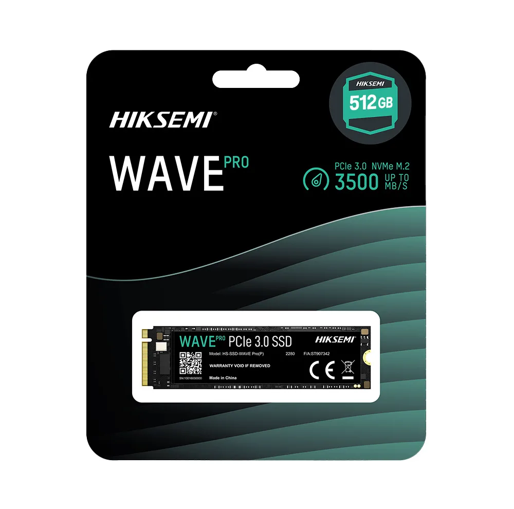 اس اس دی اینترنال PCIe Gen3 x4 هایک سمی مدل WAVE PRO ظرفیت 512 گیگابایت