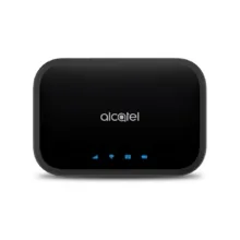 مودم 4.5G قابل حمل آلکاتل مدل LINKZONE MW12VK با باتری 4300 میلی‌آمپر، پشتیبانی از شبکه‌های 4.5G و 3G، سرعت دانلود تا 600Mbps، وای فای دو بانده 2.4GHz و 5GHz و اتصال همزمان 20 کاربر