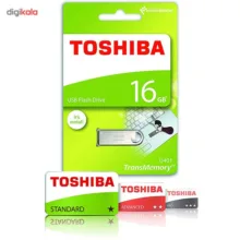 فلش مموری توشیبا مدل TransMemory U401 ظرفیت 16 گیگابایت