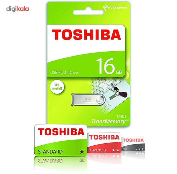 فلش مموری توشیبا مدل TransMemory U401 ظرفیت 16 گیگابایت