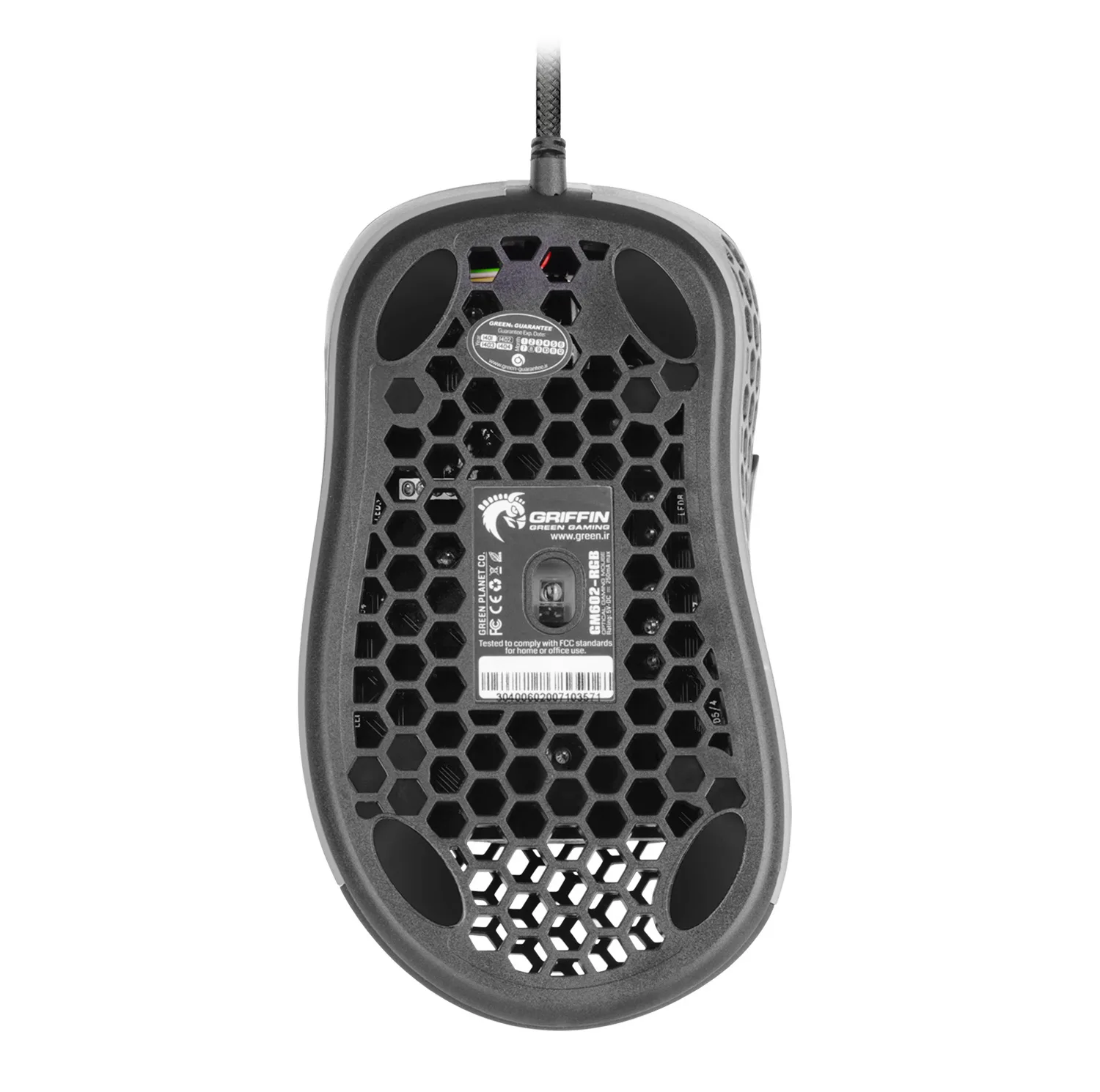 ماوس مخصوص بازی گرین مدل GM602 RGB