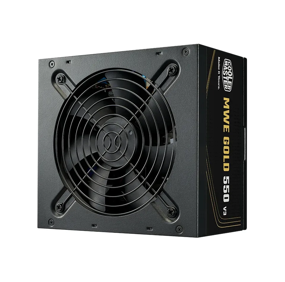 منبع تغذیه کامپیوتر 850 وات کولر مستر مدل MWE 850 Gold V3 ATX 3.1 Non-Modular