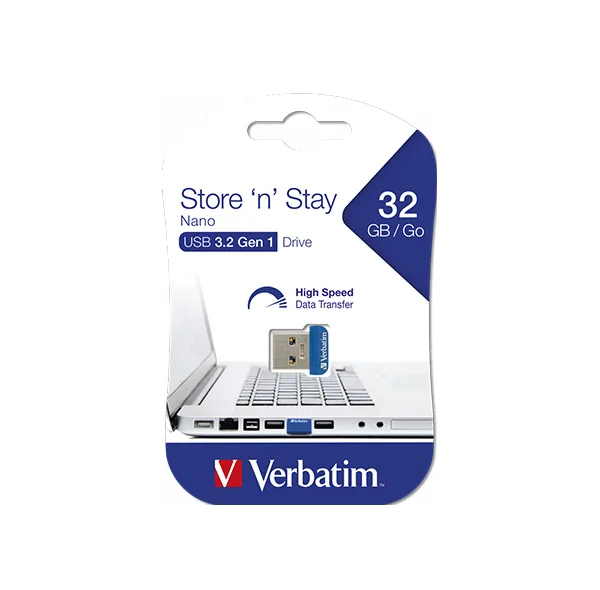 فلش مموری ورباتیم مدل Store n Stay ظرفیت 32 گیگابایت