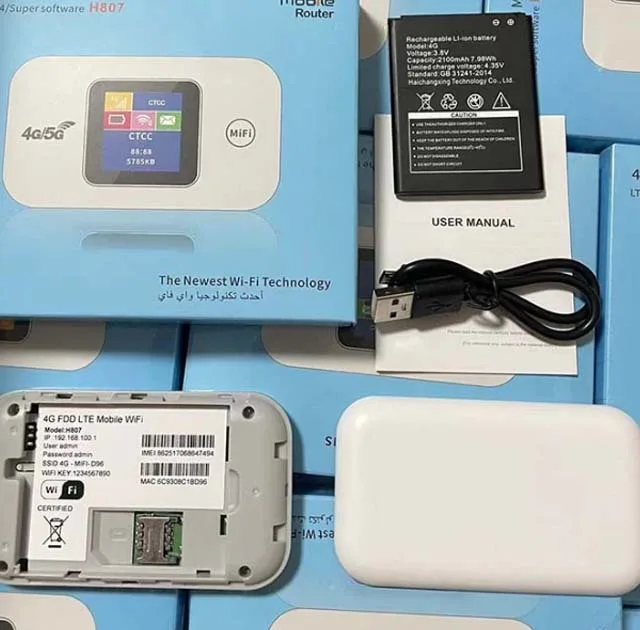 مودم 4G/5G LTE قابل حمل مدل MF880-E