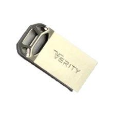 فلش مموری وریتی مدل V-819 ظرفیت 64 گیگابایت با بدنه فلزی، رابط USB 2.0 Type-A، سرعت انتقال 30 مگابایت بر ثانیه و سازگار با گوشی، کامپیوتر، لپ‌تاپ، تلویزیون و تبلت