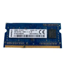 رم لپ تاپ DDR3L دو کاناله 1600 مگاهرتز CL11 کینگستون مدل 12800s ظرفیت ۴ گیگابایت