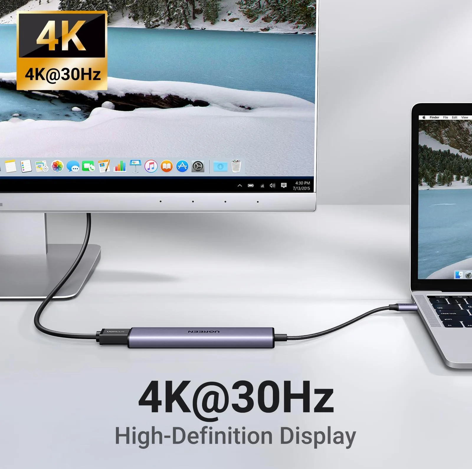 هاب 5 پورت USB-C یوگرین مدل CM136-50209