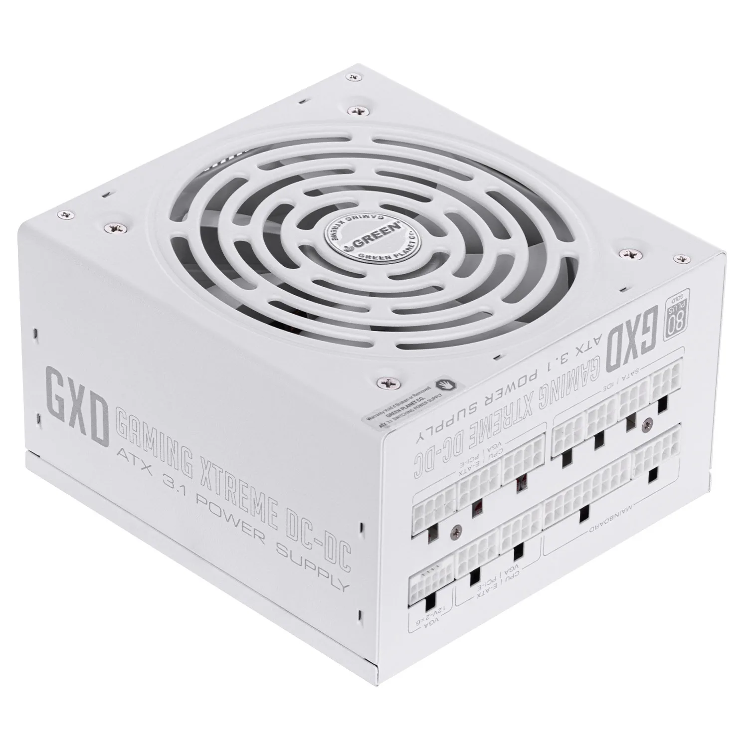 منبع تغذیه کامپیوتر 1000W وات گرین مدل GP1000B-GXD White (ATX 3.1)