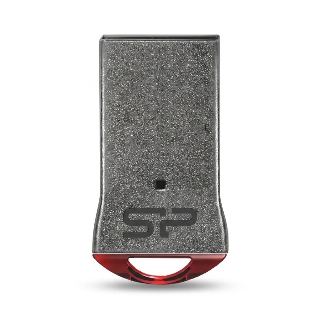فلش مموری 64 گیگابایت سیلیکون پاور مدل Jewel J01 با رابط USB سه، بدنه استیل ضدزنگ و مقاوم در برابر آب، لرزش، گردوغبار و اثرانگشت