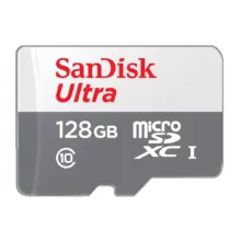 کارت حافظه microSDXC سن دیسک مدل Ultra کلاس 10 استاندارد UHS-I U1 سرعت 100MBps ظرفیت 128 گیگابایت