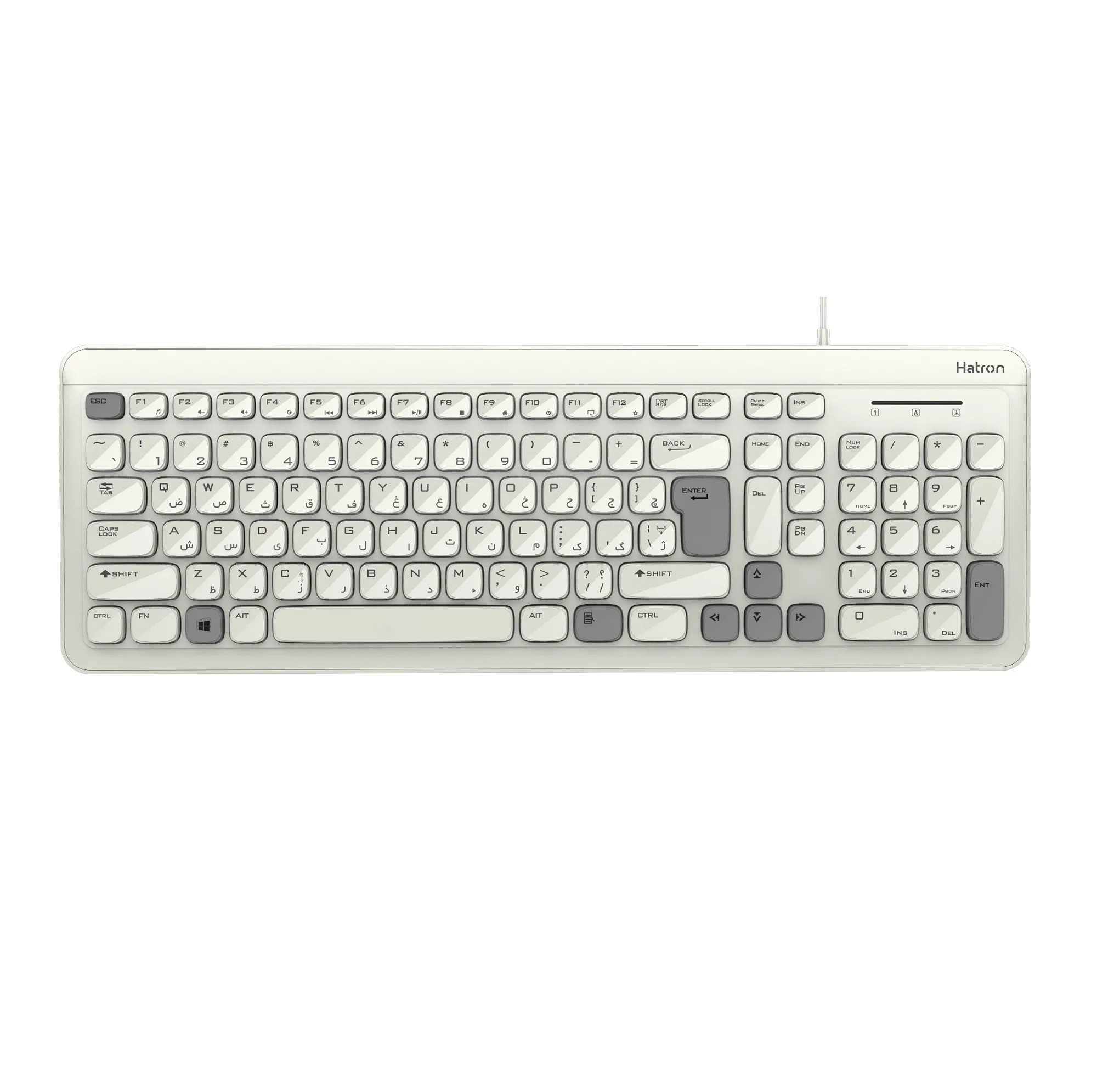 کیبورد ارگونومیک هترون مدل HK181