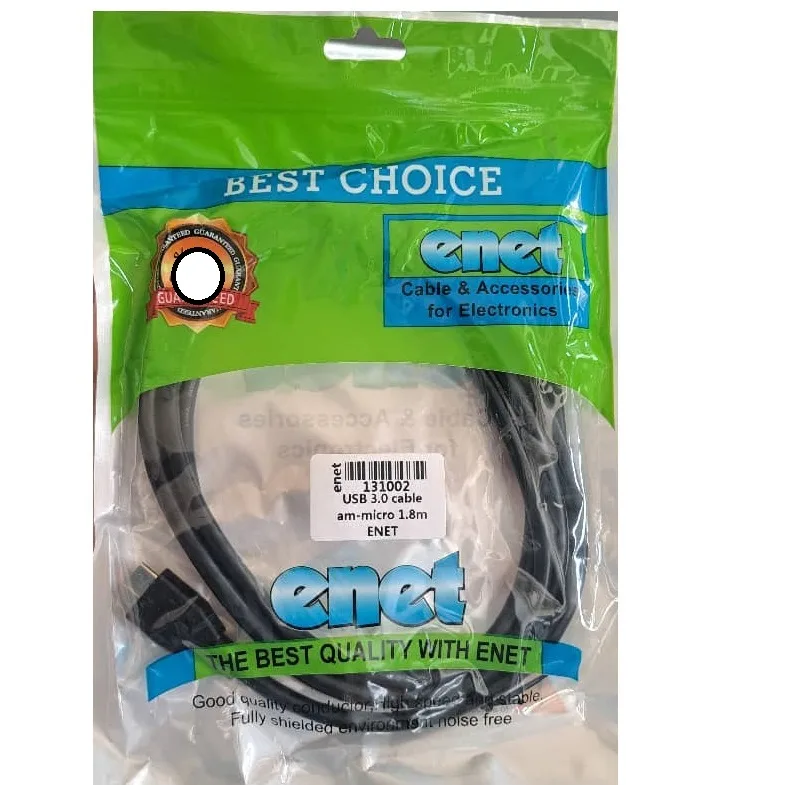 کابل هارد USB 3 ای نت مدل AM-MICRO طول 1.8 متر