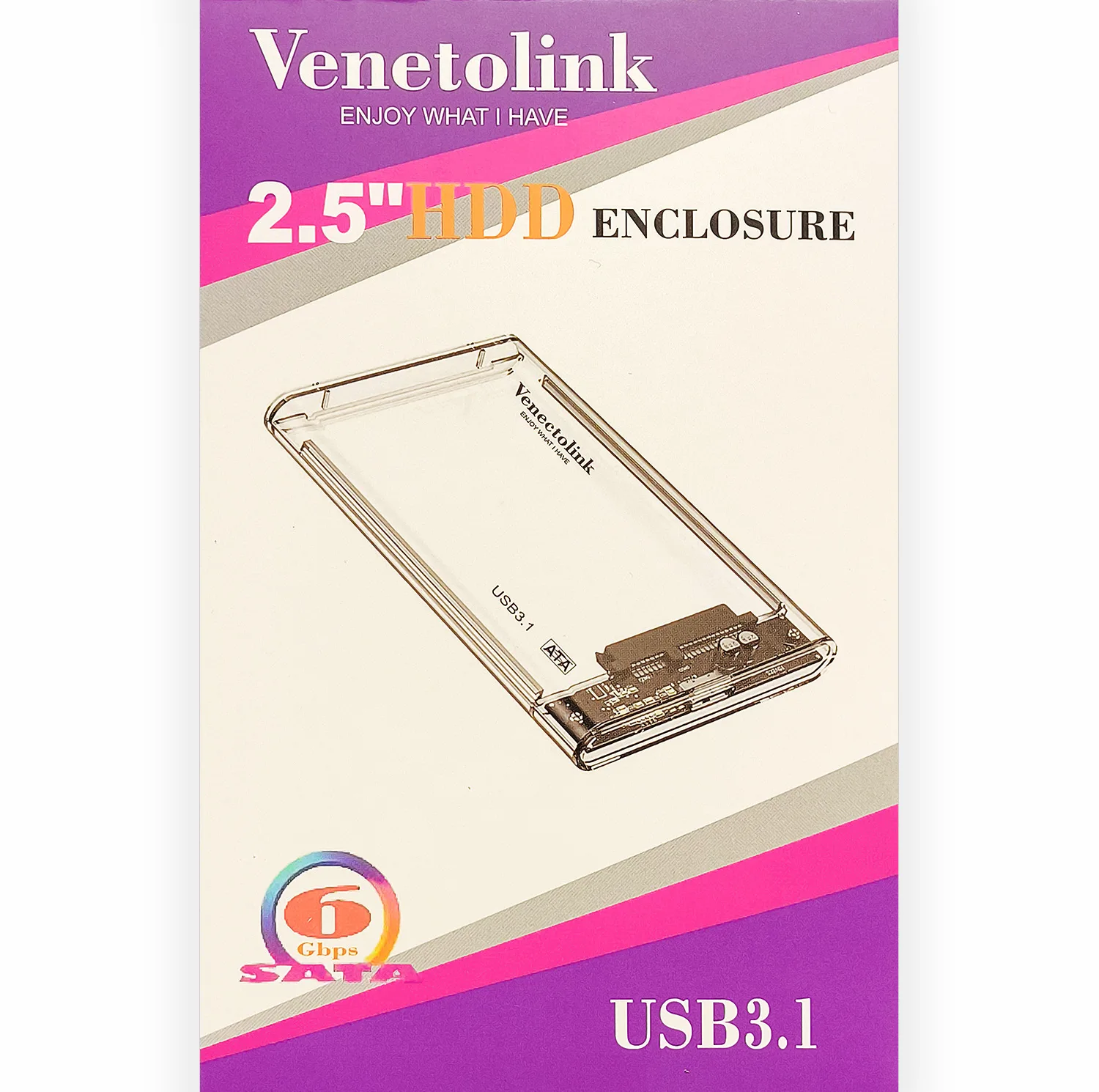 باکس هارد دیسک اکسترنال وینتولینک مدل TYPE-C-USB3.0