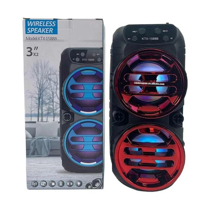 اسپیکر بلوتوثی قابل حمل مدل KTX-1588B