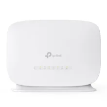 مودم 4G LTE تی‌پی‌لینک مدل TL-MR105 با اسلات سیم کارت نانو، پشتیبانی از 32 کاربر همزمان، رابط LAN و WAN، مناسب استفاده خانگی و اداری، سرعت دانلود تا 150 مگابیت بر ثانیه و منبع تغذیه برق شهری