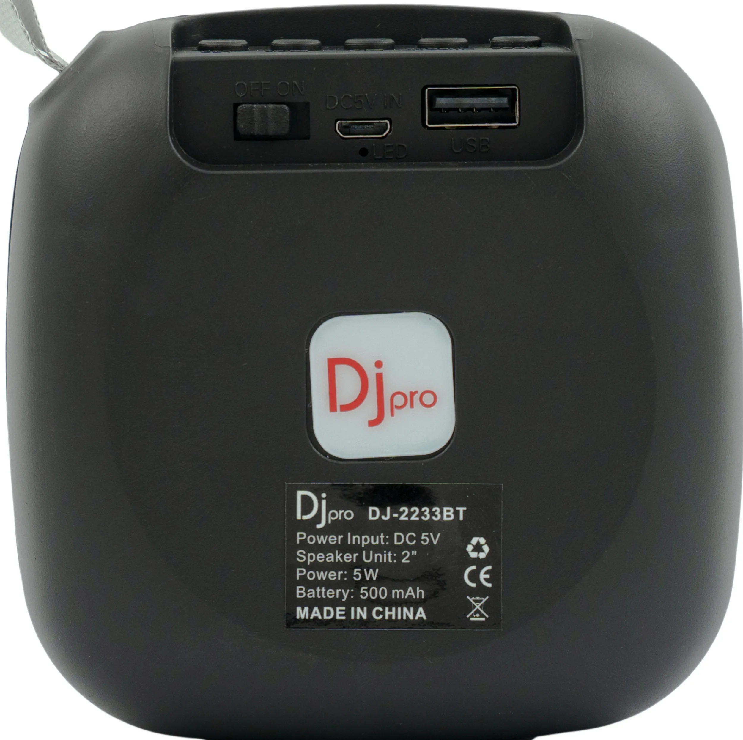 اسپیکر بلوتوثی قابل حمل دی جی پرو مدل dj-2233