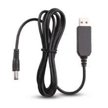 کابل تبدیل پاوربانک به مودم USB به DC مدل 12V طول 1 متر